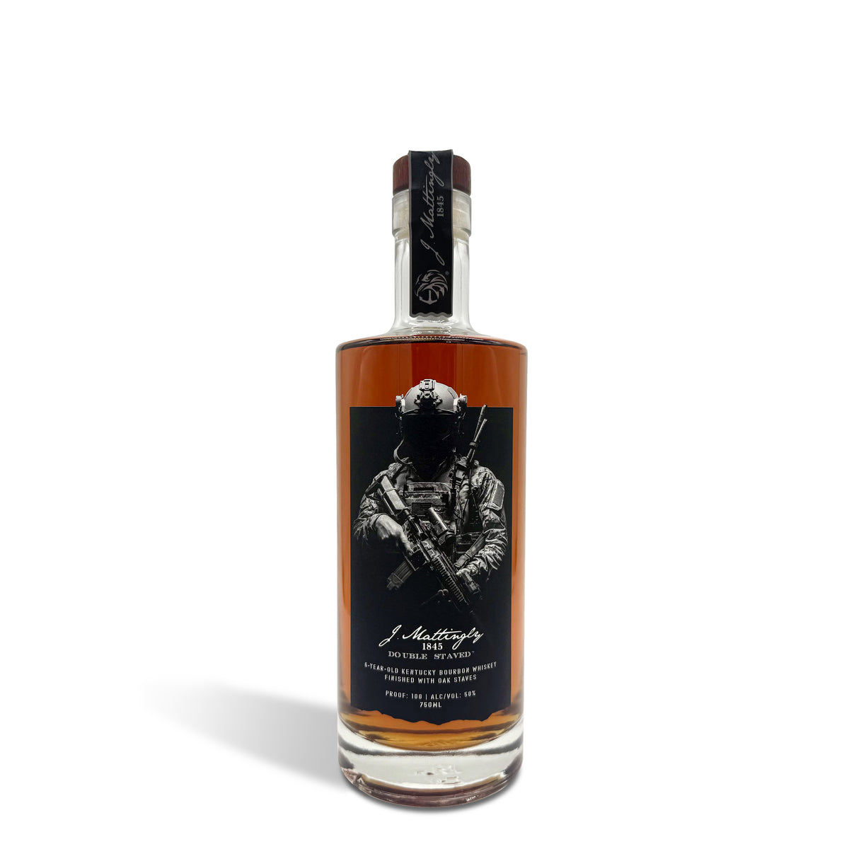 J. Mattingly 1845 Navy SEAL Foundation Solo Warrior Kentucky Bourbon
